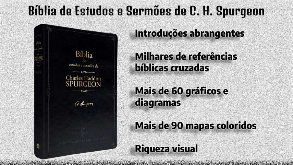 biblia de estudo charles spurgeon