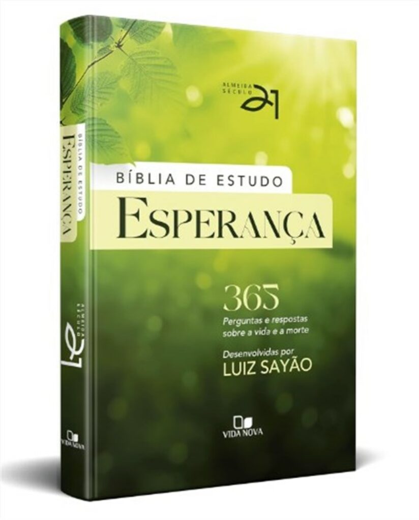 Bíblia de Estudo Esperança Por luiz Sayão