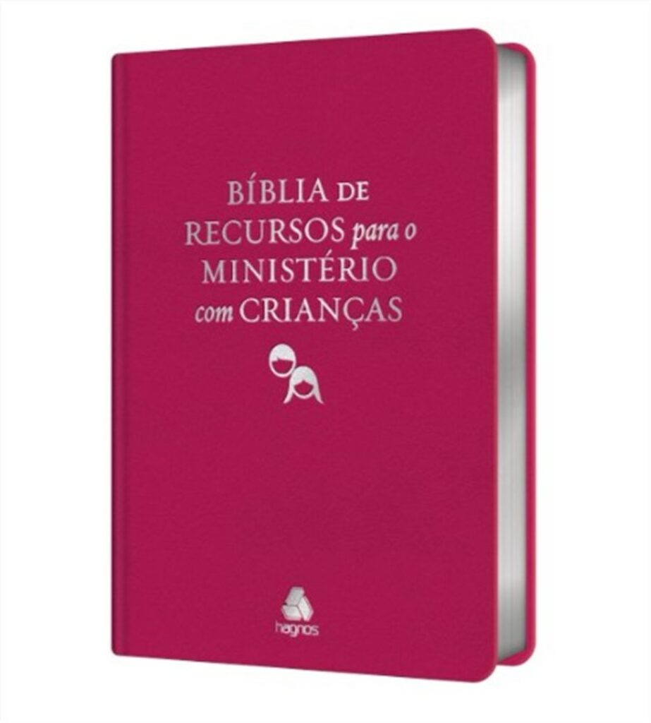 Bíblia de Estudo para Ministério com Crianças - Capa