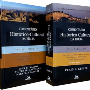 Kit 2 Livros | Comentário Histórico Cultural da Bíblia - Antigo e Novo Testamento