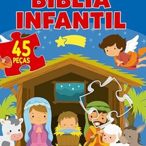 Bíblia Infantil Livro Quebra-Cabeça