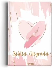 Bíblia NVI Slim semi luxo – Pinceladas de amor