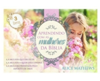 Box 3 Livros de Estudos Sobre as Mulheres da Bíblia